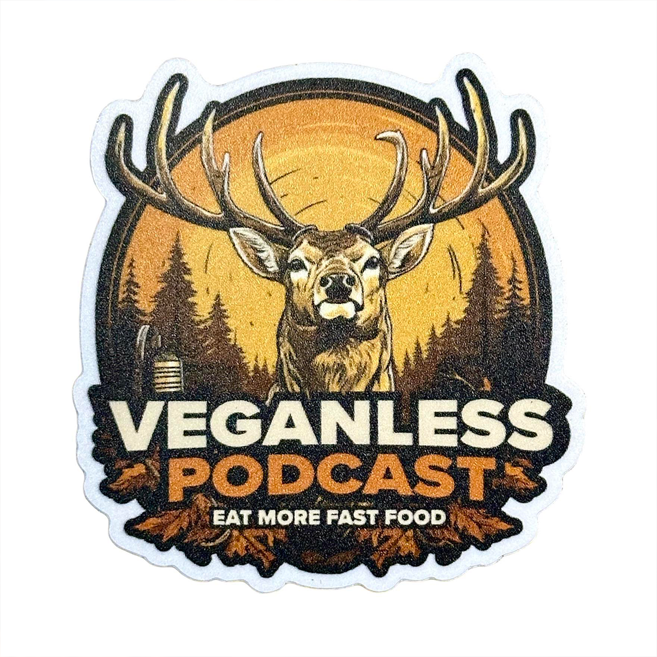 The Veganless Podcast Sticker